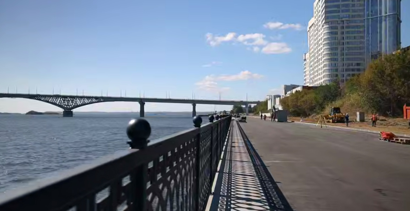 Володин пообещал, что саратовская набережная станет одной из самых протяженных на Волге